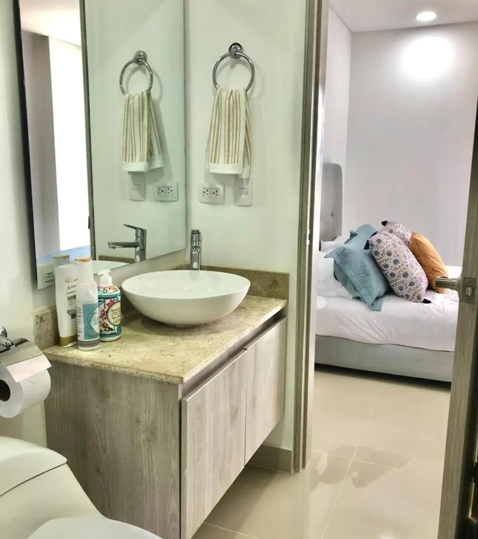 Apartmán Od805 Acogedor Vista Al Mar Piscina Vista Infinita Kolumbie